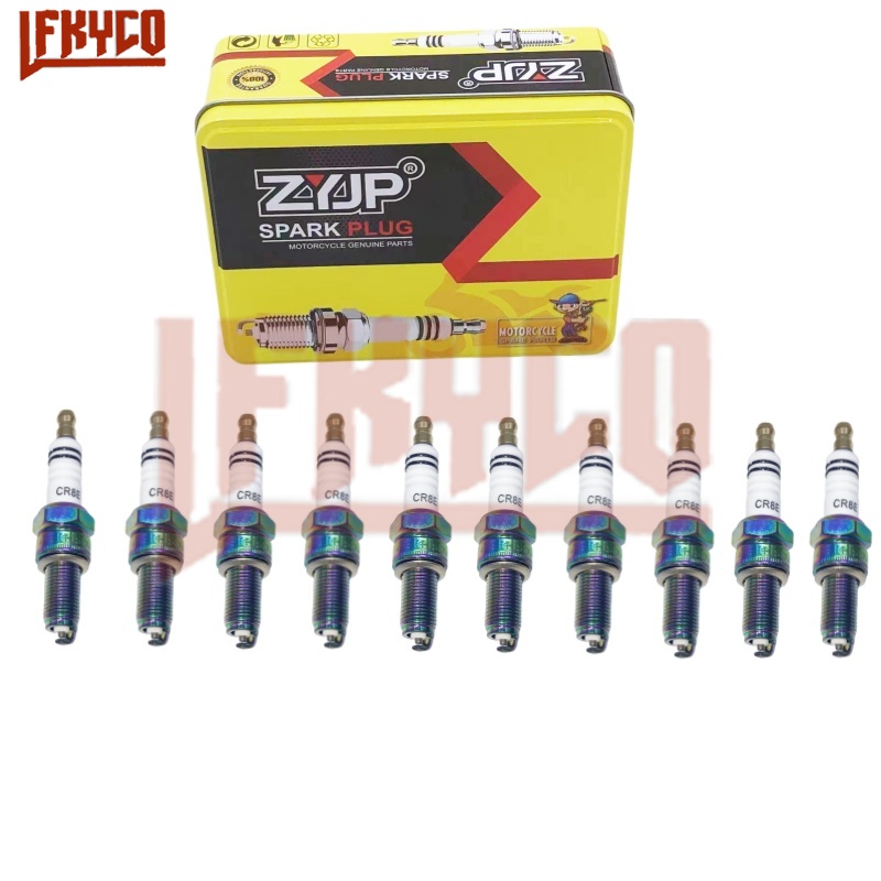 10PCS CR8E Iridium Torch Spark - Motorcycle Spark Plug recension och pris