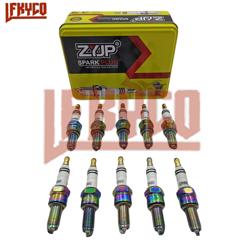 10PCS CR8E Iridium Torch Spark - Motorcycle Spark Plug recension och pris